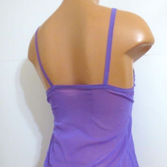 NWOT Purple Sheer Pajama Top Onesize - Picture 2 of 3